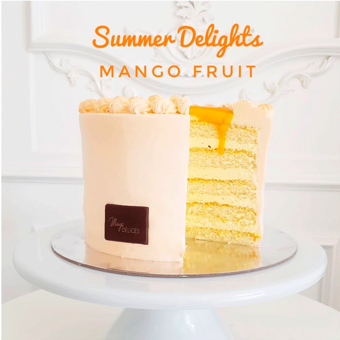 Summer Cake: Mango