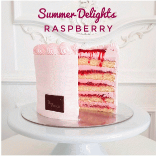 Summer Cake: Raspberry