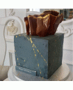 Concrete Cube Cake
