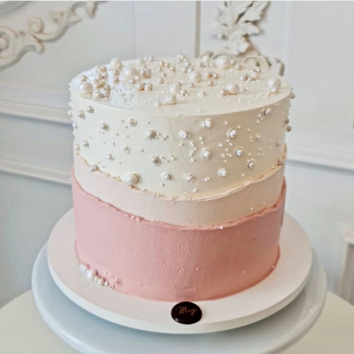 Pink Pearl Cake