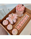 Customized Full Flowers Cake Box