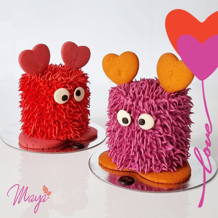 Love Monsters - 2 Cakes