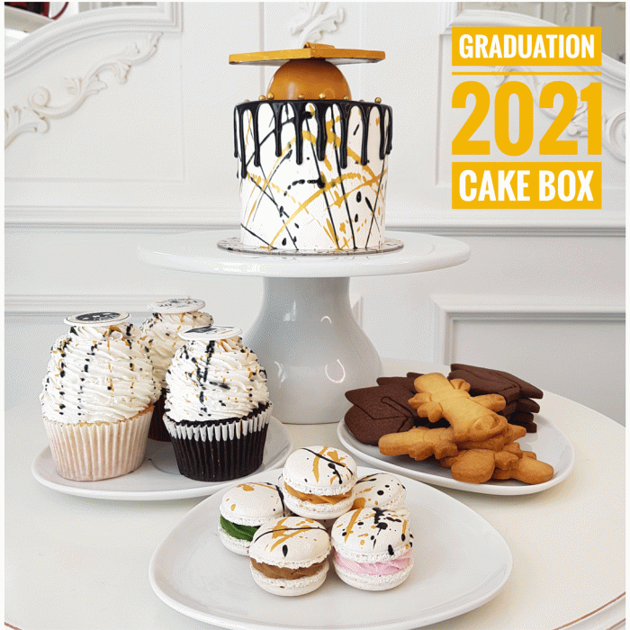 Graduation Cake Box