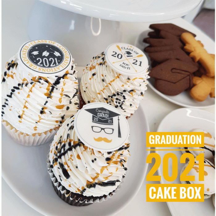 Graduation Cake Box